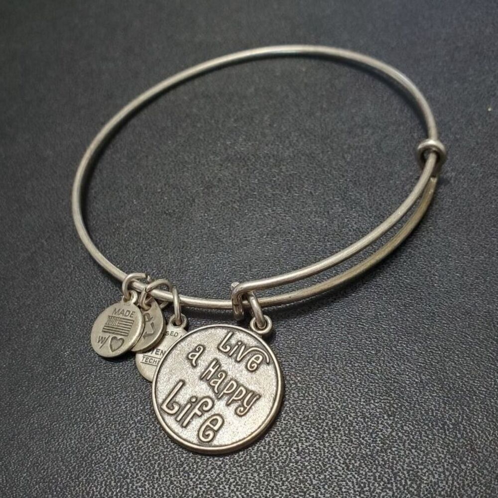 Alex and Ani Live A Healthy Life bracelet 7.25"